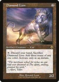 Diamond Lion (Retro Frame) - Modern Horizons 2 - Magic: The Gathering card