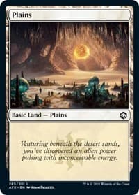 Plains (265) - Adventures in the Forgotten Realms - Magic: The Gathering card