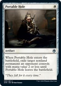 Portable Hole - Adventures in the Forgotten Realms - Magic: The Gathering card