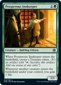 Prosperous Innkeeper - Adventures in the Forgotten Realms - Magic: The Gathering card