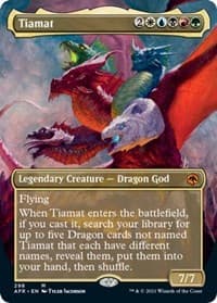 Tiamat (Borderless) - Adventures in the Forgotten Realms - Magic: The Gathering card