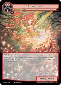 Atomic Fairy - Assault into the Demonic World - Force of Will card
