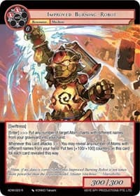 Improved Burning Robot - Assault into the Demonic World - Force of Will card