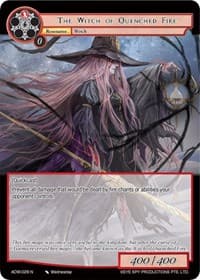 The Witch of Quenched Fire - Assault into the Demonic World - Force of Will card