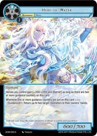 Hero of Water - Assault into the Demonic World - Force of Will card