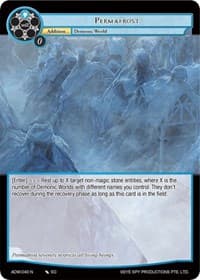 Permafrost - Assault into the Demonic World - Force of Will card