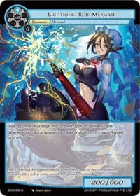 Lightning Rod Mermaid - Assault into the Demonic World - Force of Will card