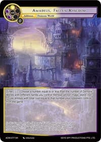 Amadeus, Fallen Kingdom - Assault into the Demonic World - Force of Will card