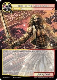 Hero of the Sacred Spirit - Assault into the Demonic World - Force of Will card