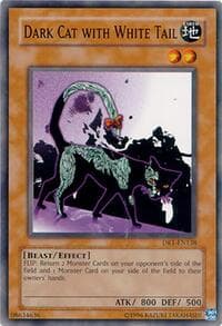 Dark Cat with White Tail - Dark Revelation Volume 1 - YuGiOh card