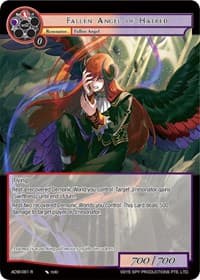 Fallen Angel of Hatred - Assault into the Demonic World - Force of Will card