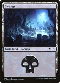 Swamp (563) - Secret Lair Drop Series - Magic: The Gathering card