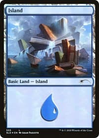 Island (555) - Secret Lair Drop Series - Magic: The Gathering card