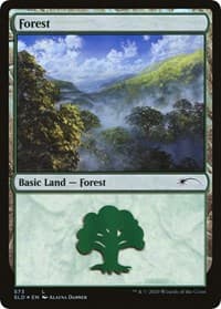 Forest (573) - Secret Lair Drop Series - Magic: The Gathering card