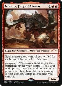 Moraug, Fury of Akoum - Unique and Miscellaneous Promos - Magic: The Gathering card