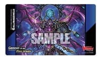 Cardfight!! Vanguard overDress Preorder Playmat: Genesis of the Five Greats - Hades Dragon Deity of Resentment, Gallmageheld - Bushiroad Playmats - Playmats card