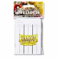 Dragon Shield Life Ledger: Scorepad Refills - Dragon Shield Life Counters - Life Counters card
