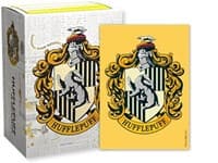 Dragon Shield Hogwarts Houses Brushed Art Sleeves: Hufflepuff - Dragon Shield Card Sleeves - Card Sleeves card