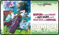 Weiss Schwarz Preorder Stitched Playmat - BOFURI: I Don't Want to Get Hurt, so I'll Max Out My Defense - Bushiroad Playmats - Playmats card
