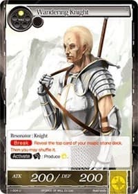 Wandering Knight - The Dawn of Valhalla - Force of Will card