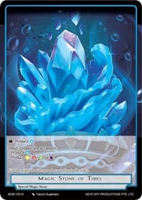 Magic Stone of Tides - Assault into the Demonic World - Force of Will card