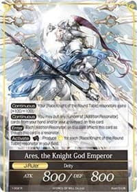 Arthur, the King of Knights // Ares, the Knight God Emperor - The Dawn of Valhalla - Force of Will card
