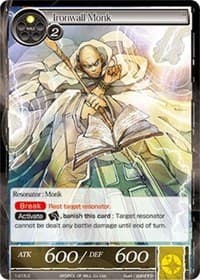 Ironwall Monk - The Dawn of Valhalla - Force of Will card