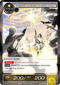 Kingdom Alchemist Wizards Force - The Dawn of Valhalla - Force of Will card