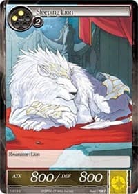 Sleeping Lion - The Dawn of Valhalla - Force of Will card