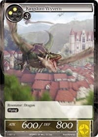 Kingdom Wyvern - The Dawn of Valhalla - Force of Will card