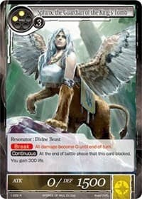 Sphinx, the Guardian of the King's Tomb - The Dawn of Valhalla - Force of Will card