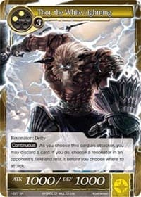 Thor, the White Lightning - The Dawn of Valhalla - Force of Will card