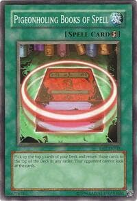 Pigeonholing Books of Spell - Dark Revelation Volume 1 - YuGiOh card