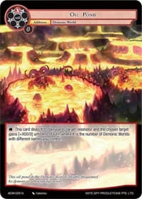 Oil Pond - Assault into the Demonic World - Force of Will card