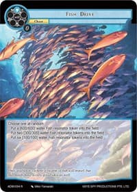 Fish Drive - Assault into the Demonic World - Force of Will card