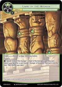 Limbs of the Avenger - Assault into the Demonic World - Force of Will card