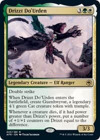 Drizzt Do'Urden - Adventures in the Forgotten Realms - Magic: The Gathering card