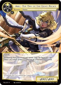 Abel, Top Two of the Light Palace - Rebirth of Legend - Force of Will card