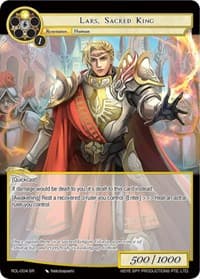Lars, Sacred King - Rebirth of Legend - Force of Will card