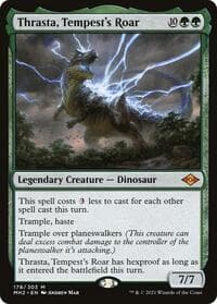 Thrasta, Tempest's Roar - Modern Horizons 2 - Magic: The Gathering card