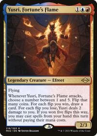Yusri, Fortune's Flame - Modern Horizons 2 - Magic: The Gathering card