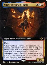 Yusri, Fortune's Flame (Extended Art) - Modern Horizons 2 - Magic: The Gathering card