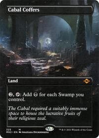 Cabal Coffers (Borderless) - Modern Horizons 2 - Magic: The Gathering card