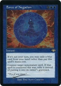 Force of Negation (Retro Frame) (Foil Etched) - Modern Horizons - Magic: The Gathering card