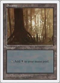 Swamp (441) - Fifth Edition - Magic: The Gathering card