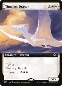 Timeless Dragon (Extended Art) - Modern Horizons 2 - Magic: The Gathering card