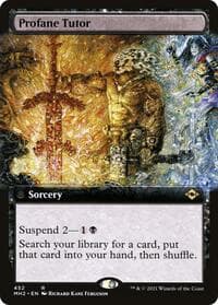 Profane Tutor (Extended Art) - Modern Horizons 2 - Magic: The Gathering card