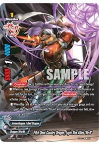Fifth Omni Cavalry Dragon, Light Rim Alliot "Re:B" - Promo Cards - Future Card BuddyFight card