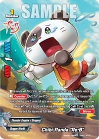 Chibi Panda "Re:B" - Promo Cards - Future Card BuddyFight card