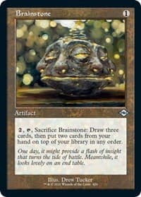 Brainstone (Retro Frame) (Foil Etched) - Modern Horizons 2 - Magic: The Gathering card